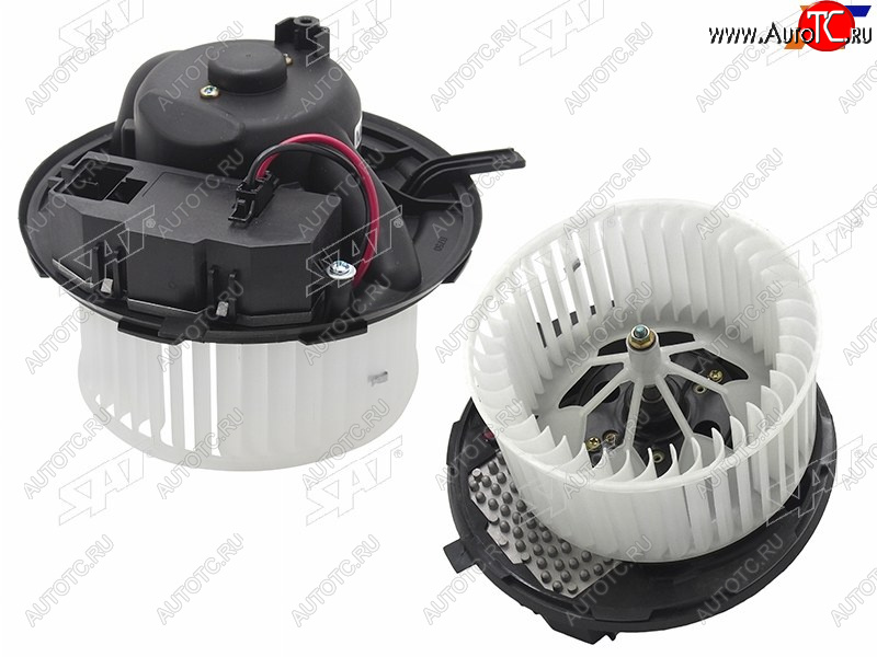 7 749 р. Мотор отопителя салона Volkswagen Passat 10-15 SAT ST-94-0042  с доставкой в г. Пермь