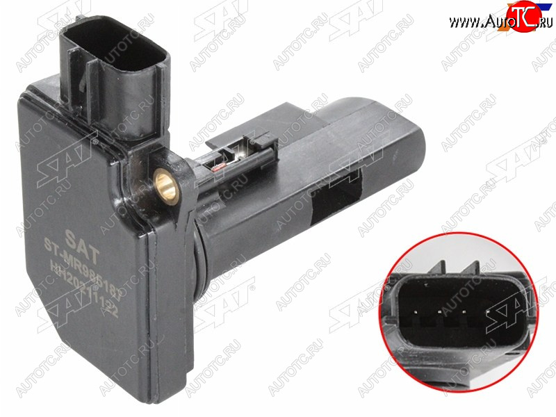 2 799 р. Датчик расхода воздуха MMC 4B1011124J114G154G644G696G7274756B31 1,8-3,0 SAT ST-MR985187  с доставкой в г. Пермь