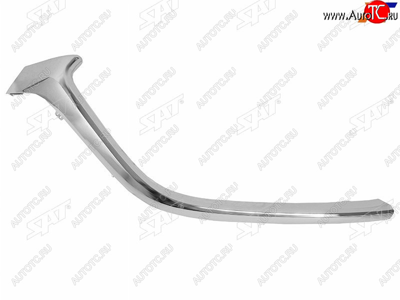 1 389 р. Правый молдинг решетки радиатора SAT Mazda 3/Axela BM рестайлинг седан (2016-2019) (хром)  с доставкой в г. Пермь