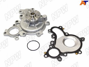 6 399 р. Насос водяного охлаждения TOYOTA LAND CRUISER 200 1URFE 12-TUNDRA #SK5# 09- (с прокладкой) NPW T-179  с доставкой в г. Пермь. Увеличить фотографию 1
