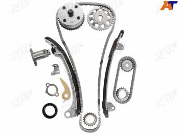 9 299 р. Комплект ГРМ TOYOTA 1AZ-FE2AZ-FE (VVT GEAR) 01- SAT TK-TY123-CD  с доставкой в г. Пермь. Увеличить фотографию 1
