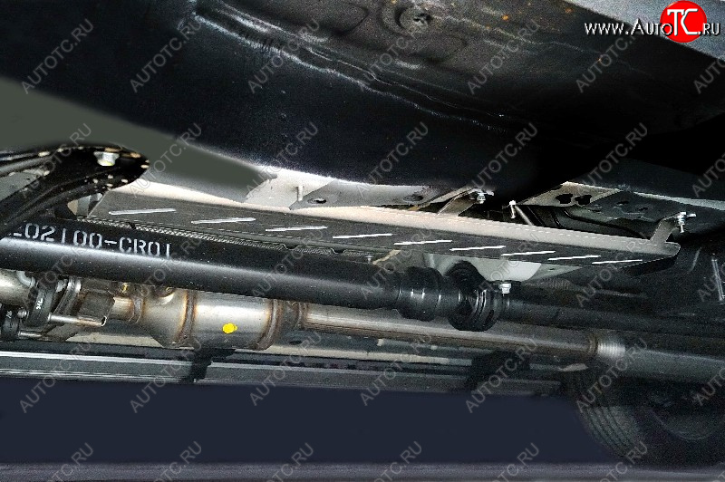 3 499 р. Защита топливной магистрали (2.0 4WD 2023 China - параллельный импорт) ТСС Тюнинг  Changan UNI-K (2020-2025) (алюминий 4 мм)  с доставкой в г. Пермь