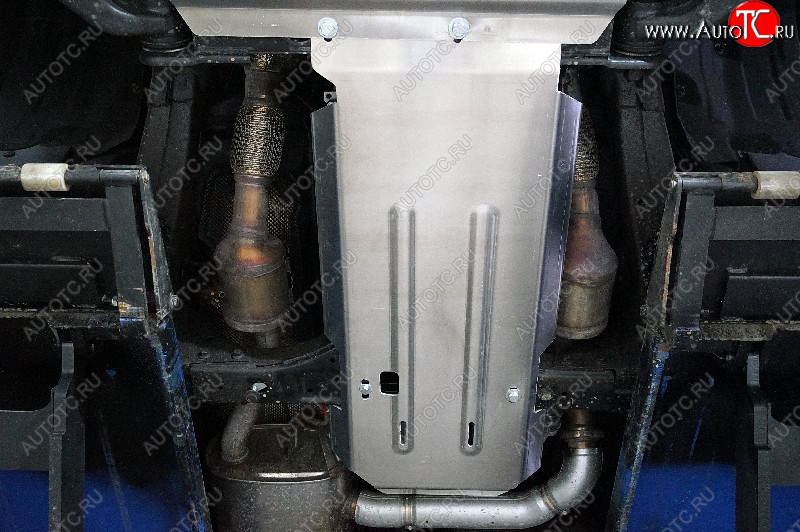 6 899 р. Защита КПП и раздаточной коробки (V6 4WD) ТСС Тюнинг  Tank 500 (2021-2025) (алюминий 4 мм)  с доставкой в г. Пермь