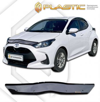 Дефлектор капота (Япония, Европа) CA-Plastic Toyota Yaris  XP210 (2020-2025) хэтчбэк 5 дв. дорестайлинг