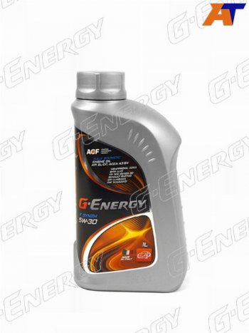 959 р. Масло моторное синтетическое G-Energy F Synth 5W-30 SLCF, A3B4 1л G-ENERGY 253140121  с доставкой в г. Пермь. Увеличить фотографию 1