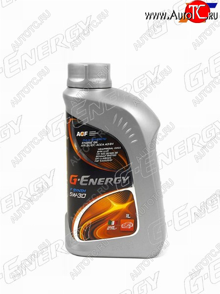 959 р. Масло моторное синтетическое G-Energy F Synth 5W-30 SLCF, A3B4 1л G-ENERGY 253140121  с доставкой в г. Пермь