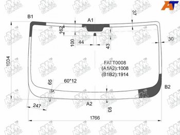 Стекло лобовое PEUGEOT BOXER IIFIAT DUCATO IICITROEN JUMPER II 06-                                 KMK FATT0008
