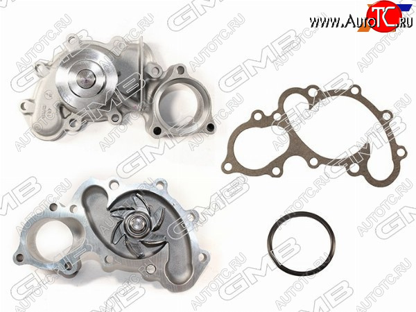 4 999 р. Насос водяного охлаждения TOYOTA LC PRADO VZJ120HILUX SURF VZN12# 5VZFE (с прокладкой) GMB GWT-103A  с доставкой в г. Пермь