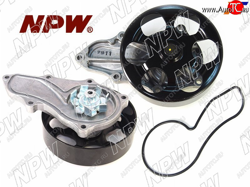 3 299 р. Насос водяного охлаждения с прокладкой K20 NPW Honda CR-V RE1,RE2,RE3,RE4,RE5,RE7 дорестайлинг (2007-2010)  с доставкой в г. Пермь