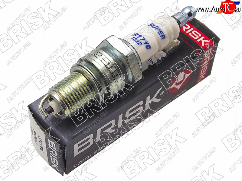 180 р. Свеча зажигания RENAULT LAGUNA 2.0 98-GAZ 2217270531103302UAZ 31603741PATRIOTHUNTER BRISK LR17YC  с доставкой в г. Пермь