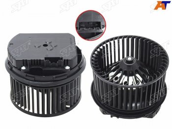 11 599 р. Мотор отопителя салона Ford Focus 04-11  Volvo C30 06-13  S40 04-12  V50 03-12 SAT ST-94-0044  с доставкой в г. Пермь. Увеличить фотографию 1