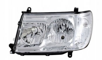Левая фара передняя DEPO Toyota Land Cruiser  100 (2005-2007) 2-ой рестайлинг