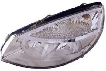 Левая фара (под корректор) DEPO Renault Scenic  2 (2003-2009)