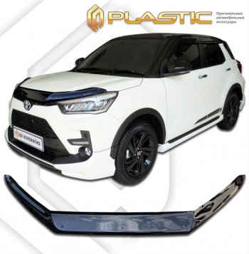 1 999 р. Дефлектор капота (рынок Японии) CA-Plastic Toyota Raize A210A,A202A,A200A,A201A (2019-2025) (серия Сlassic черный, без надписи)  с доставкой в г. Пермь. Увеличить фотографию 2