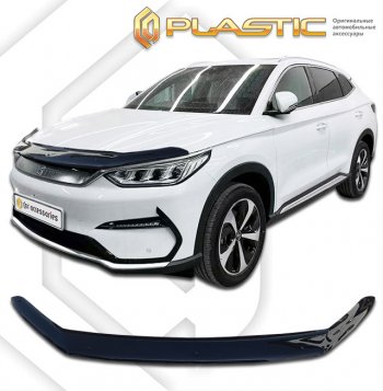Дефлектор капота CA-Plastic Exclusive BYD Song Plus (2020-2024) дорестайлинг