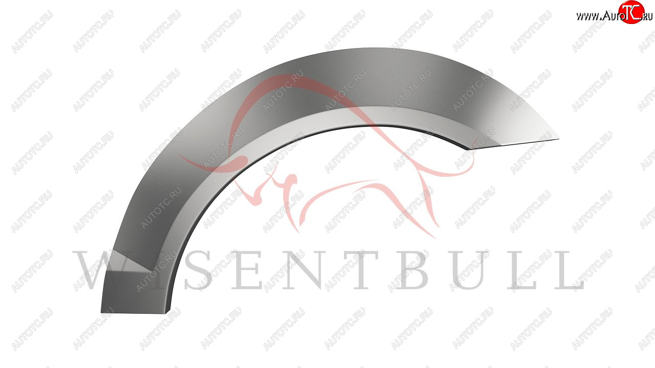 2 189 р. Ремонтные арки задних крыльев (Левая арка) Wisentbull  Mercedes-Benz C-Class  W204 (2007-2015) дорестайлинг седан, рестайлинг седан (оцинкованная сталь 1-1,2мм)  с доставкой в г. Пермь