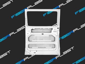 39 949 р. Боковая сдвижная стеклопластиковая дверь Fiberplast Volkswagen Transporter T5 рестайлинг (2009-2015) (под окно)  с доставкой в г. Пермь. Увеличить фотографию 2