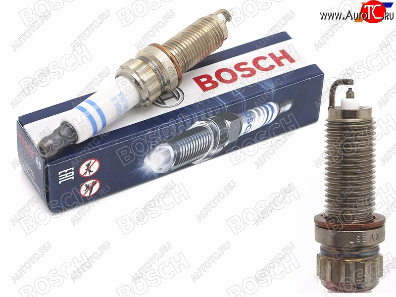 1 379 р. Свеча зажигания AUDI A8BMW 13MERCEDES CEGLMLSLKHYUNDAI ACCENTSOLARISGENESISi40 10- BOSCH 0242140521  с доставкой в г. Пермь