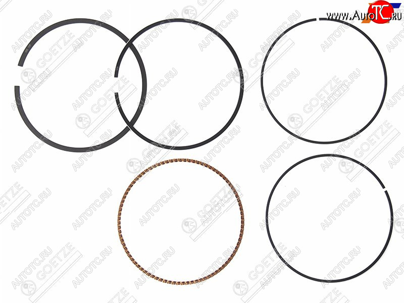 1 339 р. Кольца поршневые к-кт STD  на 1 поршень FORD FOCUS 2/C-MAX AODA/AODB GOETZE 08-423400-00, 0842340000 GOETZE 08-423400-00  с доставкой в г. Пермь