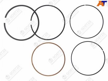 3 299 р. Кольца поршневые к-кт STD на 1 цил CITROENPEUGEOTFORDTRANSITBOXER 4HUQVFACVRA GOETZE 08-427700-00  с доставкой в г. Пермь. Увеличить фотографию 1