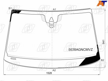 11 599 р. Стекло лобовое (Камера Датчик дождя Молдинг) Audi A8 17- FUYAO 8638AGNCMVZ  с доставкой в г. Пермь. Увеличить фотографию 1