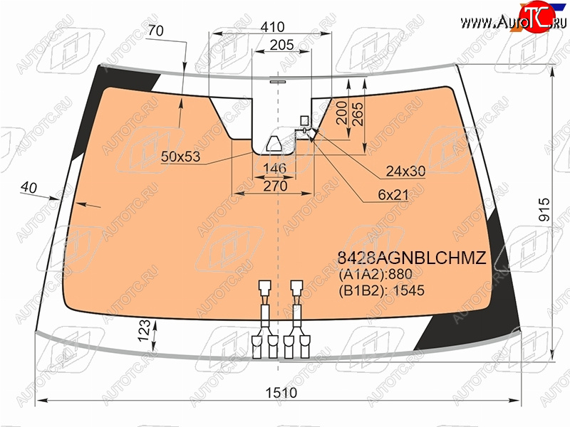 22 699 р. Стекло лобовое (Обогрев полный Камера Датчик дождя Молдинг) Toyota Camry (XV70) 17-21  Camry UAE FUYAO 8428AGNBLCHMZ  с доставкой в г. Пермь