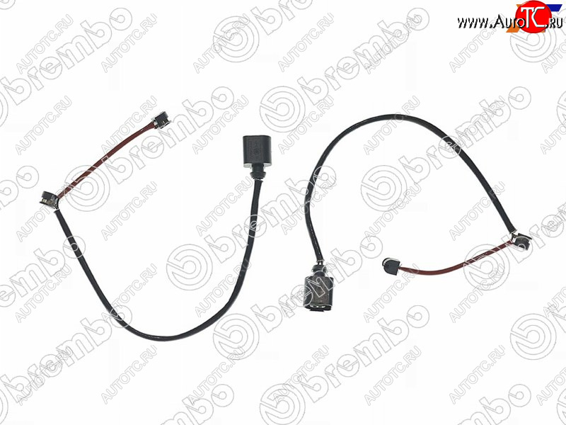 859 р. Датчик износа тормозных колодок FR VW TOUAREG 02-PORSCHE CAYENNE 02- (комплект 2шт)                 BREMBO A 00 206  с доставкой в г. Пермь