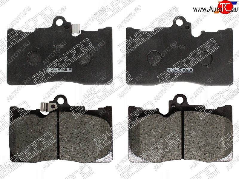 3 699 р. Колодки тормозные перед FR-FL SAT Lexus GS300 S190 дорестайлинг (2005-2006)  с доставкой в г. Пермь