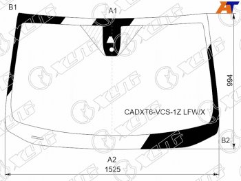 10 649 р. Стекло лобовое (Камера Датчик дождя) Cadillac XT6 19-22 XYG CADXT6-VCS-1Z LFW/X  с доставкой в г. Пермь. Увеличить фотографию 1