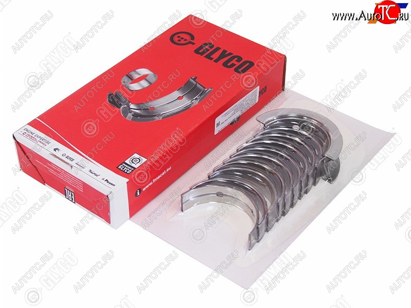 4 999 р. Вкладыши коренные к-кт STD CITROENPEUGEOTFORD TRANSITJUMPYBOXER  4HU4HV QVFACVRA GLYCO H1018/5 STD  с доставкой в г. Пермь