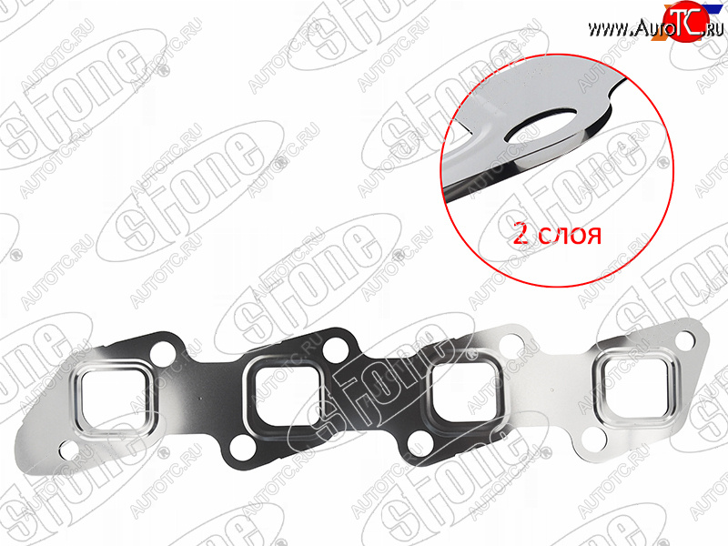 539 р. Прокладка выпускного коллектора NISSAN PATHFINDERNAVARANP300X-TRAIL YD22ETIYD25DDTI STONE JB-02771  с доставкой в г. Пермь
