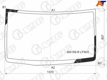 Стекло лобовое Suzuki Solio 10-15  Mitsubishi Delica D:2 11-15 XYG MA15S-R LFW/X