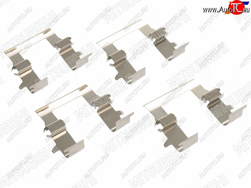 1 499 р. Комплект монтажный тормозных колодок FR MITSUBISHI AIRTREKOUTLANDERCOLTLANCERGALANTPAJERO MITSUBISHI MR389599  с доставкой в г. Пермь