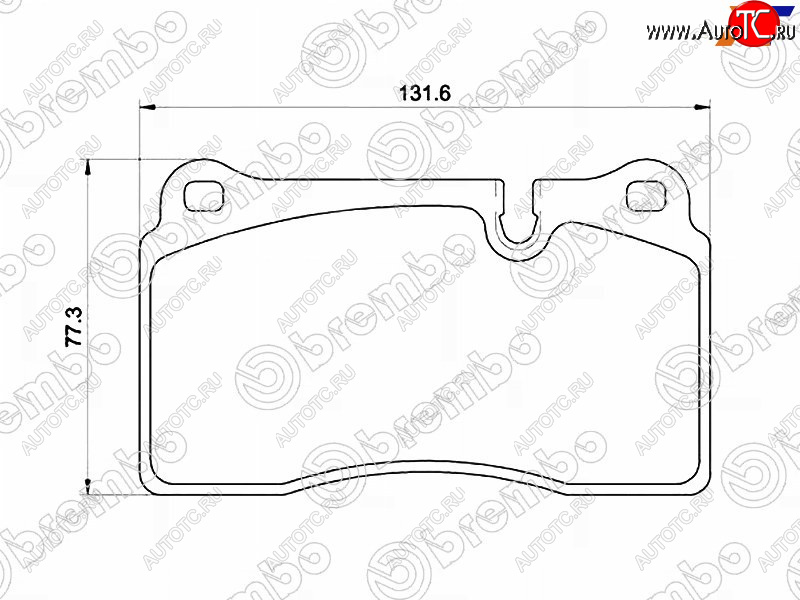4 489 р. Колодки тормозные передние FL-FR SAT Land Rover Range Rover Sport 1 L320 дорестайлинг (2005-2009)  с доставкой в г. Пермь