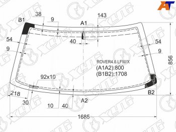 Стекло лобовое LR RANGE ROVER 5D SUV 94-00 XYG ROVER4.6 LFW/X, rover46lfwx XYG ROVER4.6 LFW/X