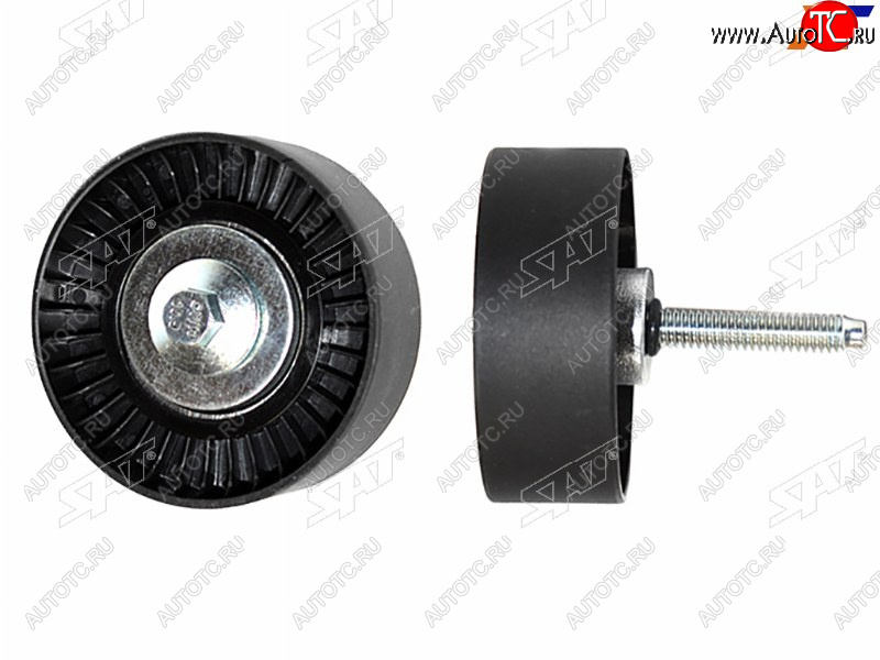 439 р. Ролик приводного ремня обводной FORD FIESTA 05MONDEO 00-RANGER 11-S-MAX 06- SAT ST-1387066  с доставкой в г. Пермь