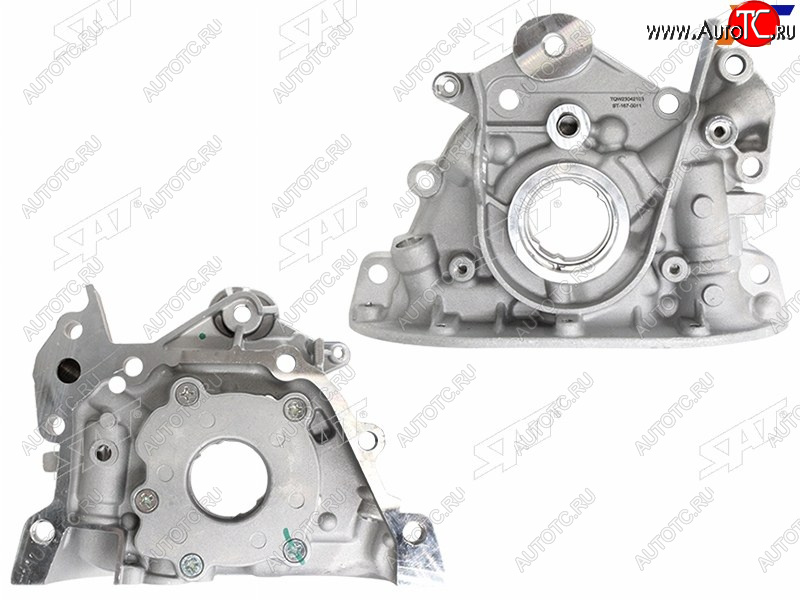 3 299 р. Насос масляный TOYOTA CARINA ECELICACOROLLASPACIOSPRINTER CARIB 7AFE 95- SAT ST-167-0011  с доставкой в г. Пермь