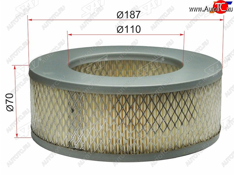 379 р. Фильтр воздушный SAT Toyota Noah 1 - Town Ace 3 с доставкой в г. Пермь Увеличить фотографию 1 379 р. Фильтр воздушный SAT Toyota Noah 1 - Town Ace 3 с доставкой в г. Пермь