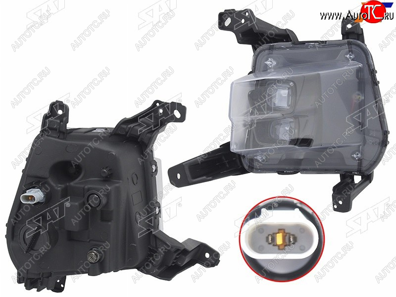 5 599 р. Левая противотуманная фара (LED, комплектация GT) SAT KIA K5 DL (2019-2022)  с доставкой в г. Пермь
