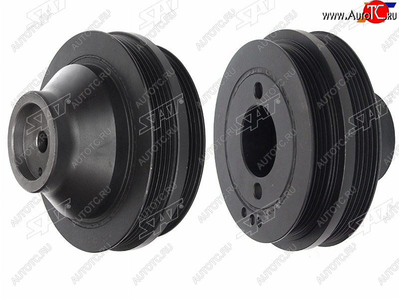 8 449 р. Шкив коленвала HYUNDAI TERRACAN 01-07KIA SORENTO 02-06 двиг. 6G74 SAT ST-23124-39802  с доставкой в г. Пермь