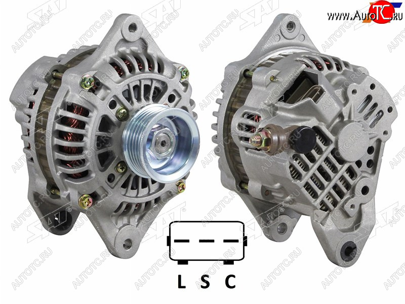 10 499 р. Генератор SUBARU FORESTER SF 9702SG 02-07IMPREZA GD GG SAT ST-23700-AA450  с доставкой в г. Пермь