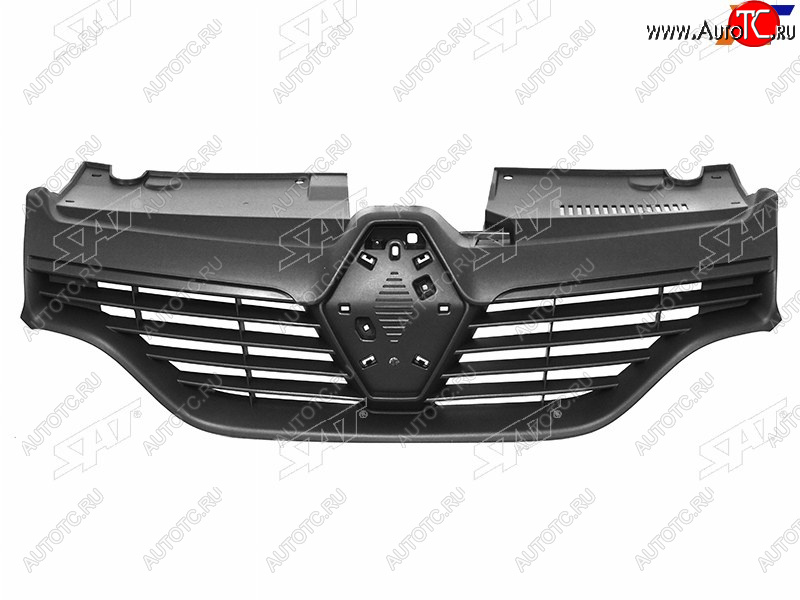 2 069 р. Решетка радиатора SAT Renault Logan 2 дорестайлинг (2014-2018) (неокрашенная)  с доставкой в г. Пермь