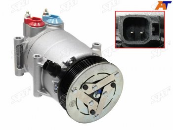 22 999 р. Компрессор кондиционера Ford Focus 14-19  Mondeo 07-15  Galaxy 06-15  S-MAX 06-15 SAT ST-FD50-396-0  с доставкой в г. Пермь. Увеличить фотографию 1