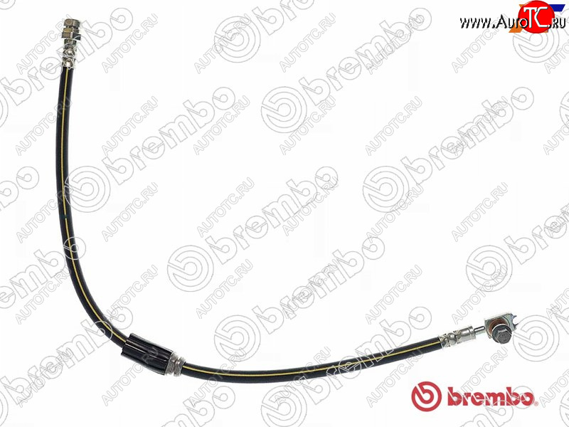 1 539 р. Шланг тормозной передний LH=RH BREMBO Volkswagen Golf 5 хэтчбэк (2003-2009)  с доставкой в г. Пермь
