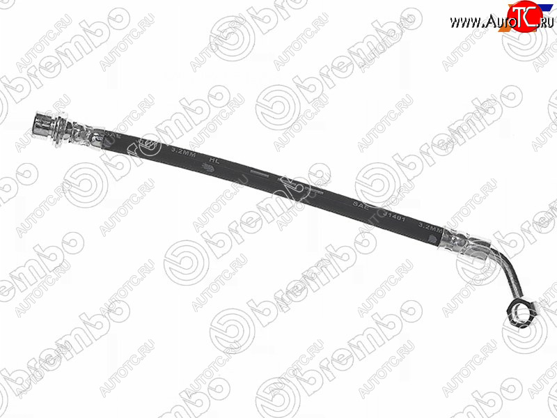 1 599 р. Шланг тормозной задний LH=RH (ABS) BREMBO Lexus LX470 J100 дорестайлинг (1998-2002)  с доставкой в г. Пермь