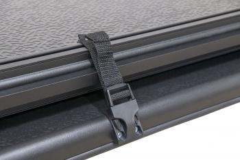 46 379 р. Крышка кузова Toyota Hilux Revo 2015+ трёхсекционная, алюминиевая, черная РИФ pt-h325  с доставкой в г. Пермь. Увеличить фотографию 6