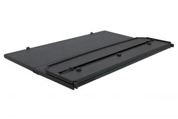 46 379 р. Крышка кузова Toyota Hilux Vigo 2005-2015 трёхсекционная, алюминиевая, черная РИФ pt-h326  с доставкой в г. Пермь. Увеличить фотографию 3