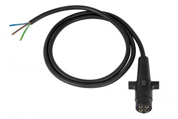 309 р. Разъем для пульта управления лебёдой Runva с кабелем 1 м RUNVA plug  с доставкой в г. Пермь. Увеличить фотографию 1
