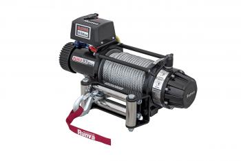 82 839 р. Лебёдка автомобильная электрическая 12V Runva 12500 lbs 5670 кг MAX влагозащищенная, стальной трос RUNVA ewb12500maxs  с доставкой в г. Пермь. Увеличить фотографию 12