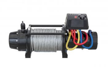 82 839 р. Лебёдка автомобильная электрическая 12V Runva 12500 lbs 5670 кг MAX влагозащищенная, стальной трос RUNVA ewb12500maxs  с доставкой в г. Пермь. Увеличить фотографию 9